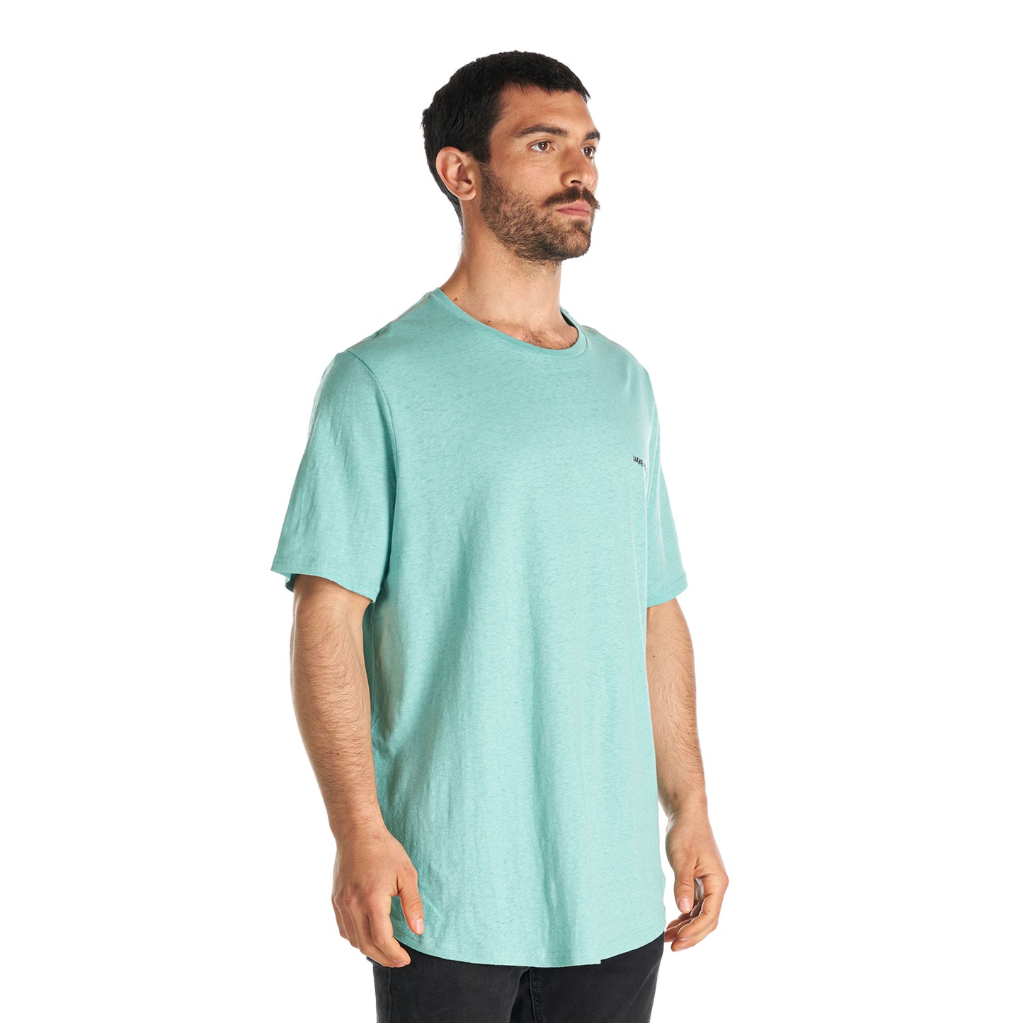 Polera Hombre Natural Celeste Haka Honu