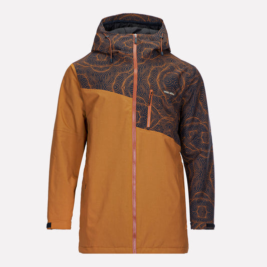 Chaqueta Hombre Yeti Print Terracota Haka Honu