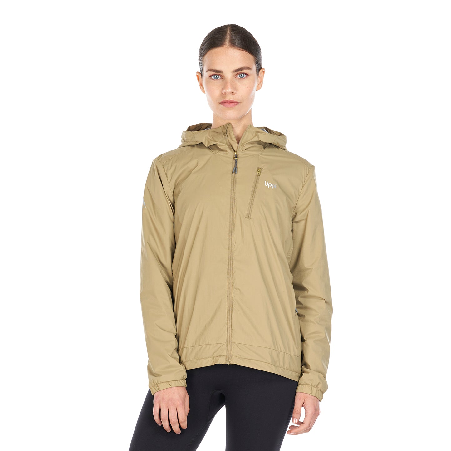 Chaqueta Mujer Spry Windbreaker Nano-F Hoody Jacket Oliva Lippi