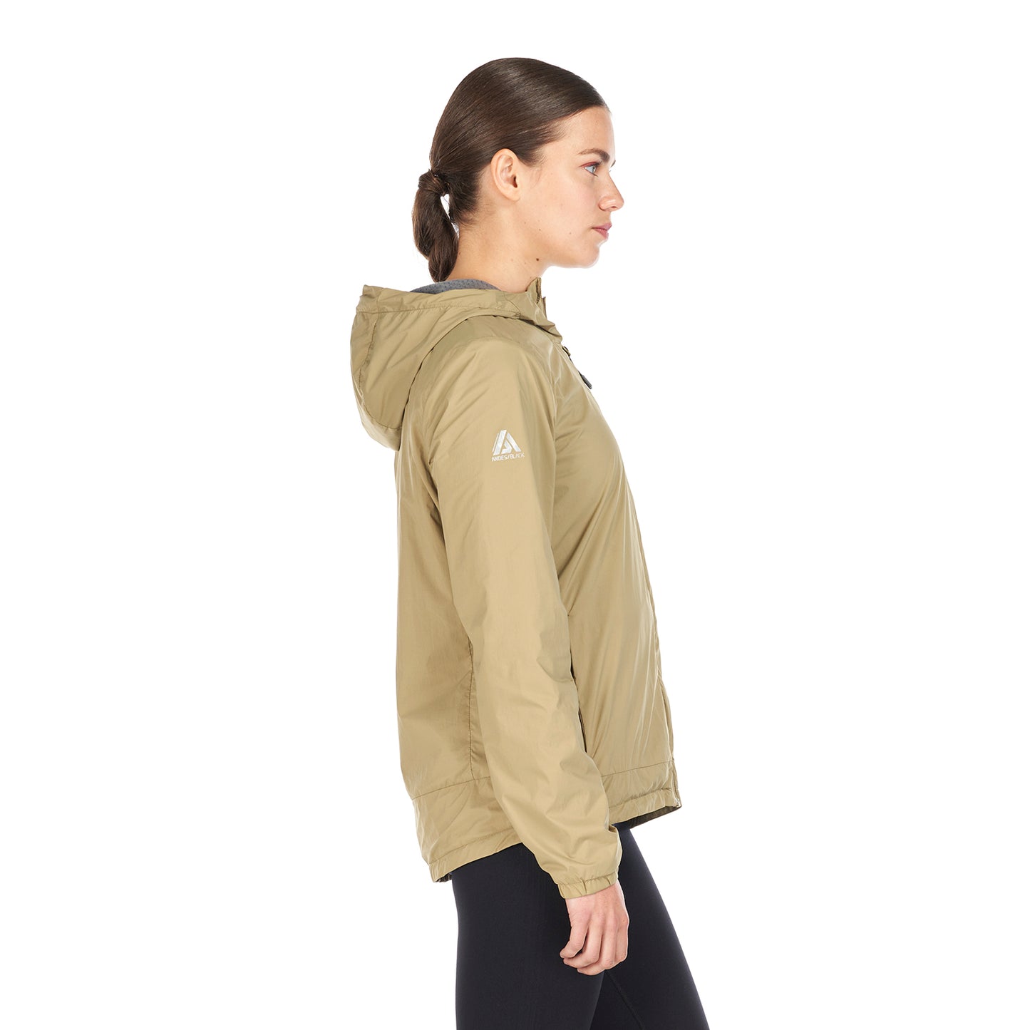 Chaqueta Mujer Spry Windbreaker Nano-F Hoody Jacket Oliva Lippi