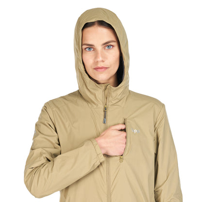 Chaqueta Mujer Spry Windbreaker Nano-F Hoody Jacket Oliva Lippi