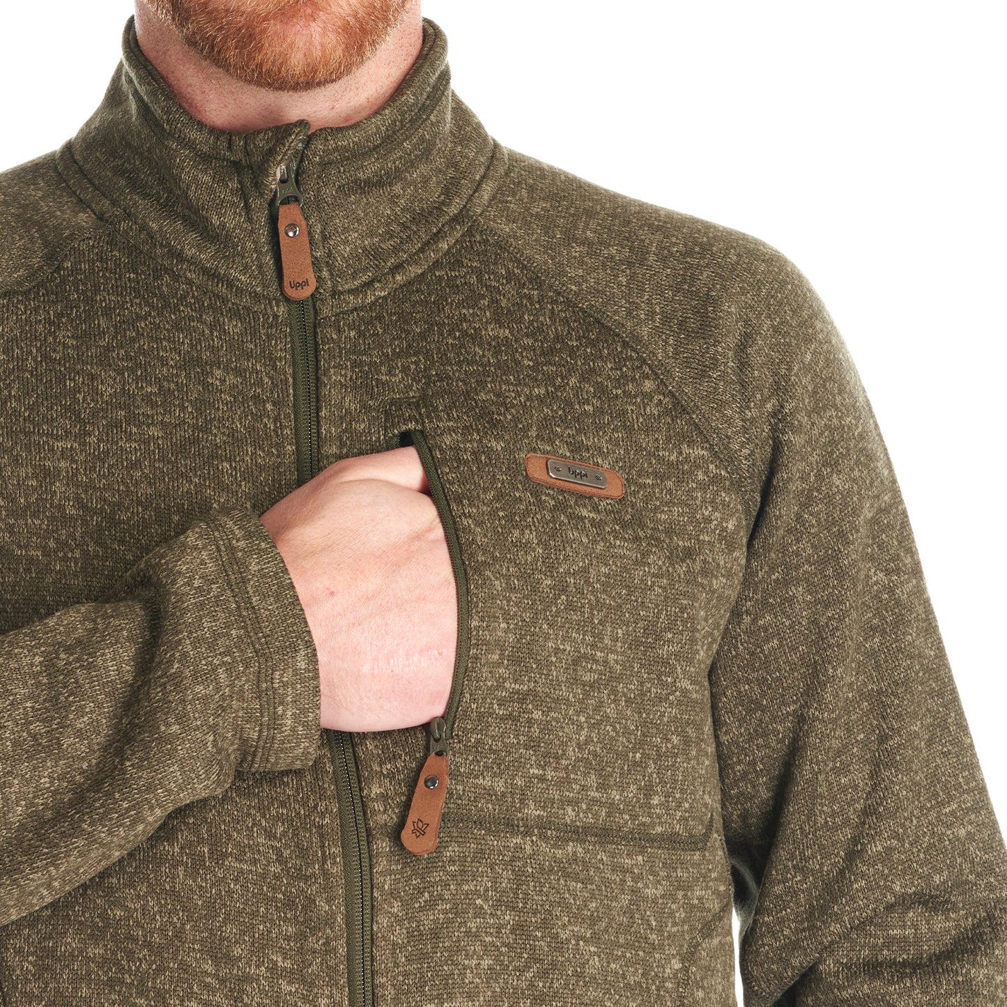 Chaqueta Hombre Wrap Up Blend-Pro Jacket Verde Musgo Lippi