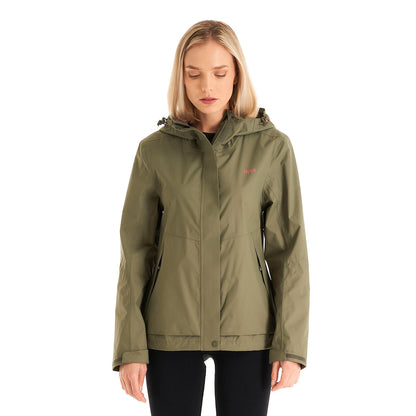 Chaqueta Mujer Blizzard B-Dry Hoody Jacket Verde Mate Lippi