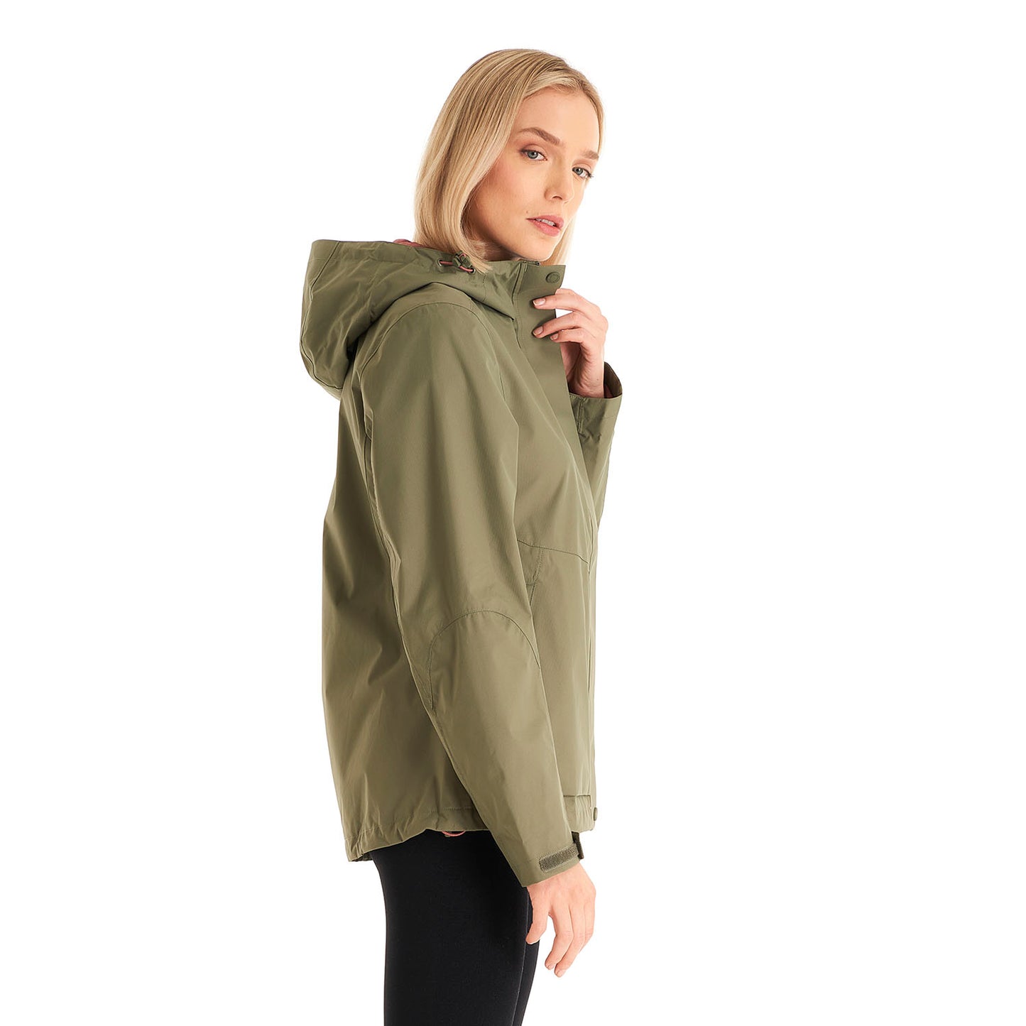 Chaqueta Mujer Blizzard B-Dry Hoody Jacket Verde Mate Lippi