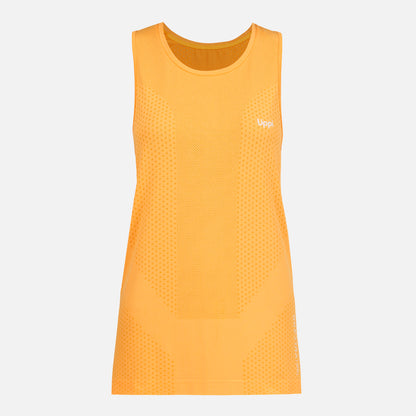 Polera Mujer 4 Run Seamless Trail T-Shirt Amarillo Lippi