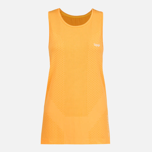 Polera Mujer 4 Run Seamless Trail T-Shirt Amarillo Lippi