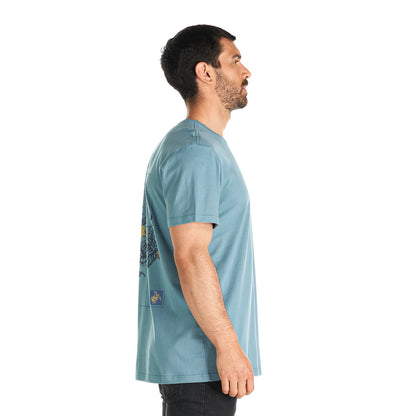 Polera Hombre Vuelvo Celeste Haka Honu