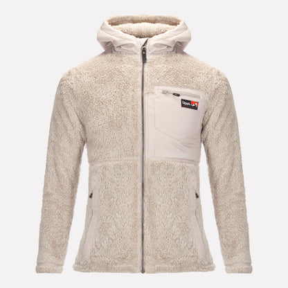 Chaqueta Teen Girl Bear Shaggy-Pro Hoody Jacket Beige Lippi