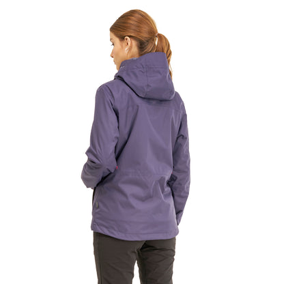 Chaqueta Mujer Tres Cruces Fusion-3 Hoody Jacket Indigo Azul Lavanda Lippi