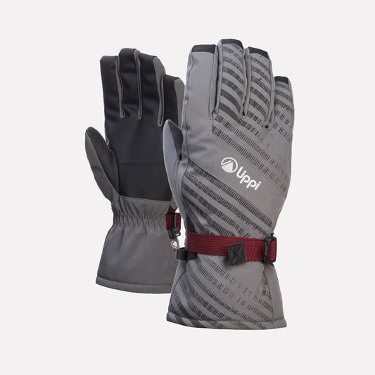 Guante Snow Day BDry Glove Gris Oscuro Lippi