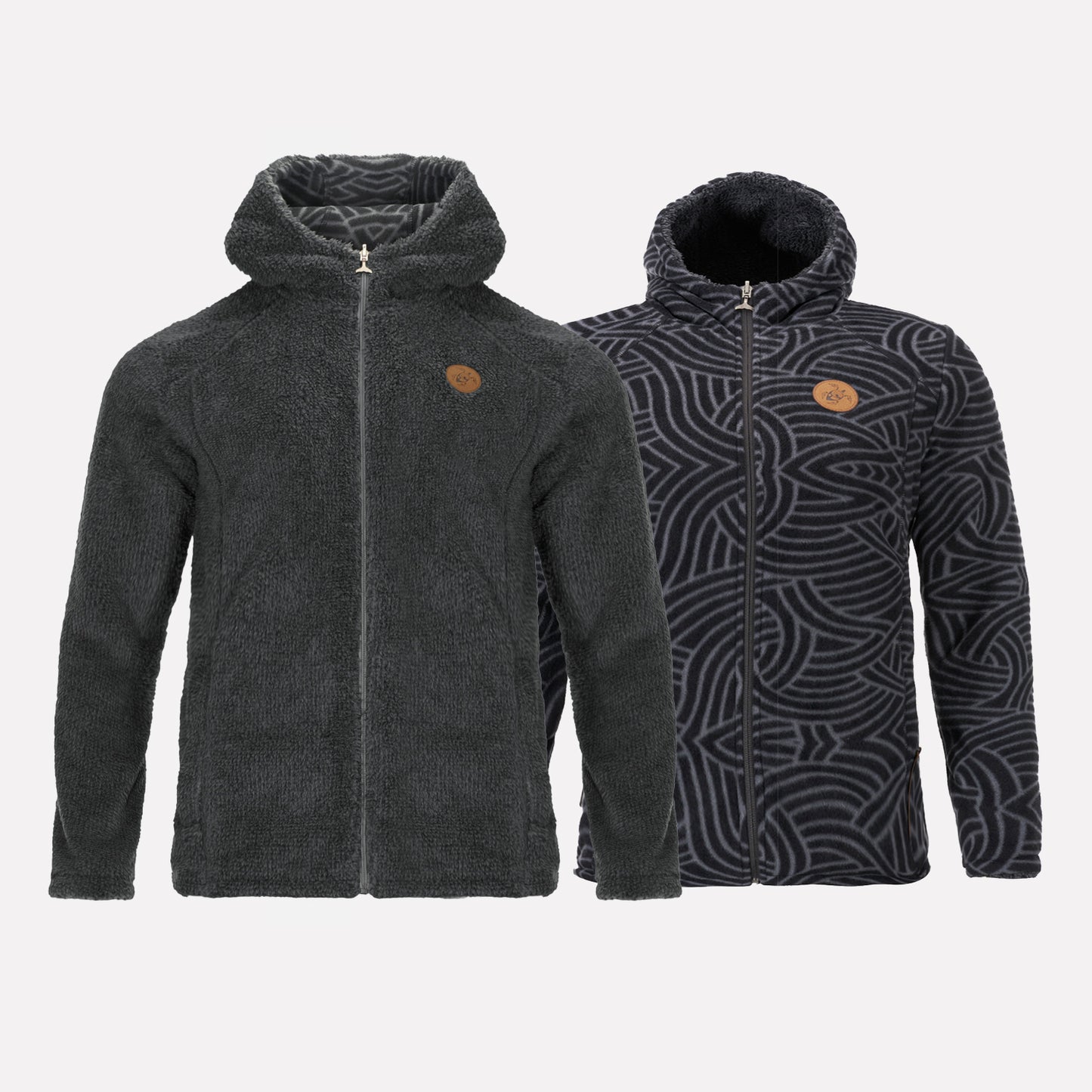 Chaqueta Hombre Bi-polar Negro Haka Honu