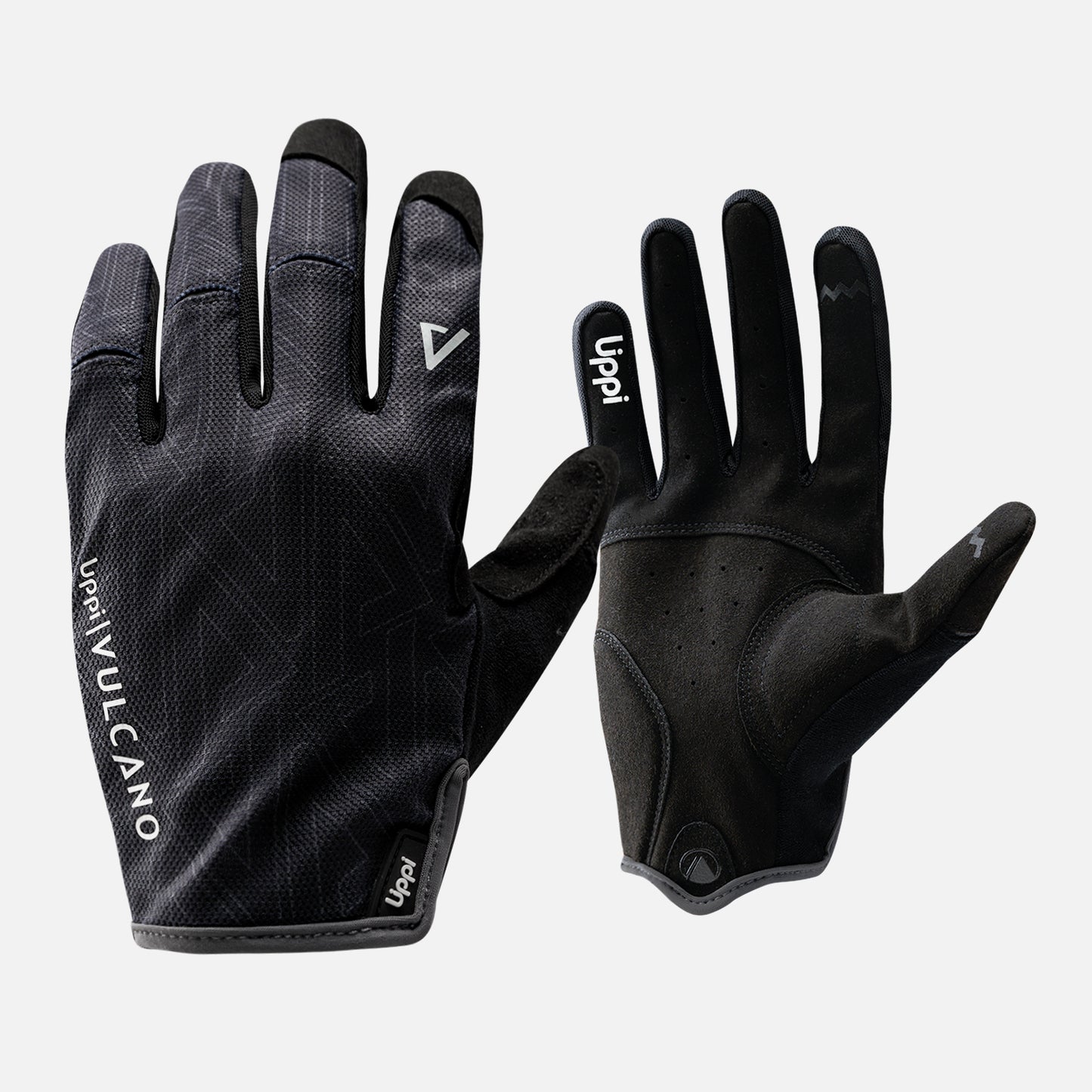 Guante Vulcano Summer Gloves Negro Lippi