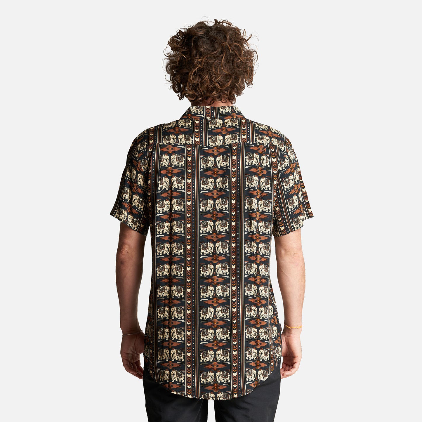 Camisa Hombre Good Karma Full Print Negro Haka Honu