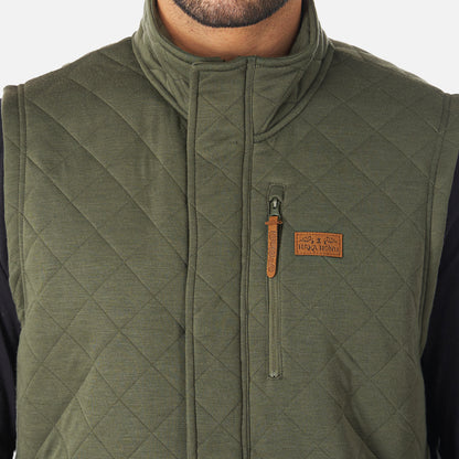 Poleron Hombre Vest-ir Verde Militar Haka Honu