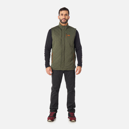 Poleron Hombre Vest-ir Verde Militar Haka Honu