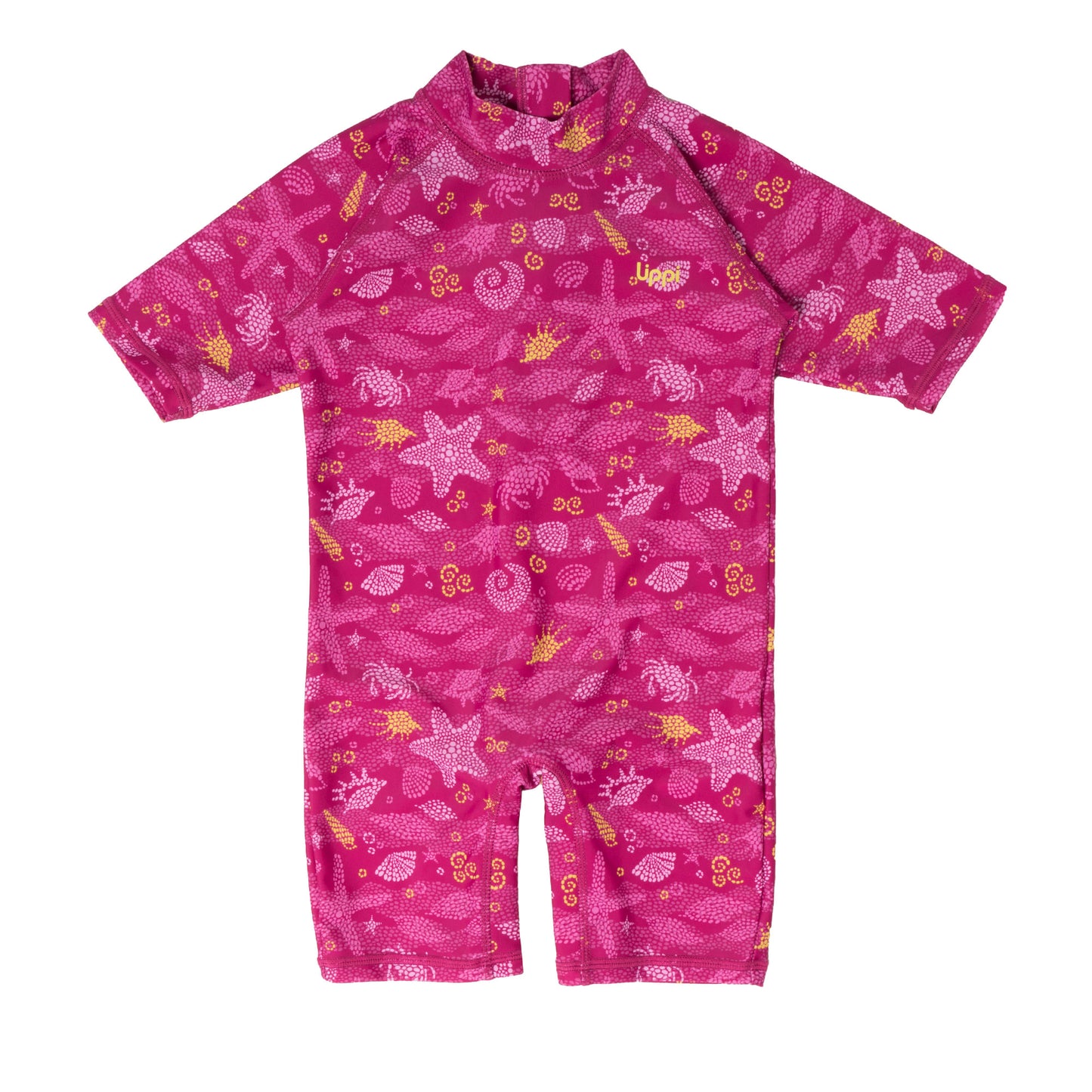 Traje de Baño Baby Girl Sun Pro Swimsuit Print Fucsia Lippi