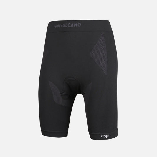 Calza Mujer 4 Bike Seamless Short Negro Lippi