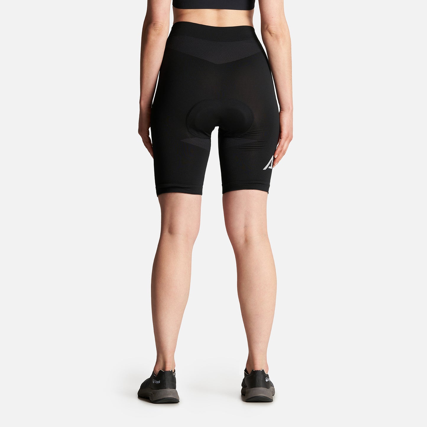 Calza Mujer 4 Bike Seamless Short Negro Lippi