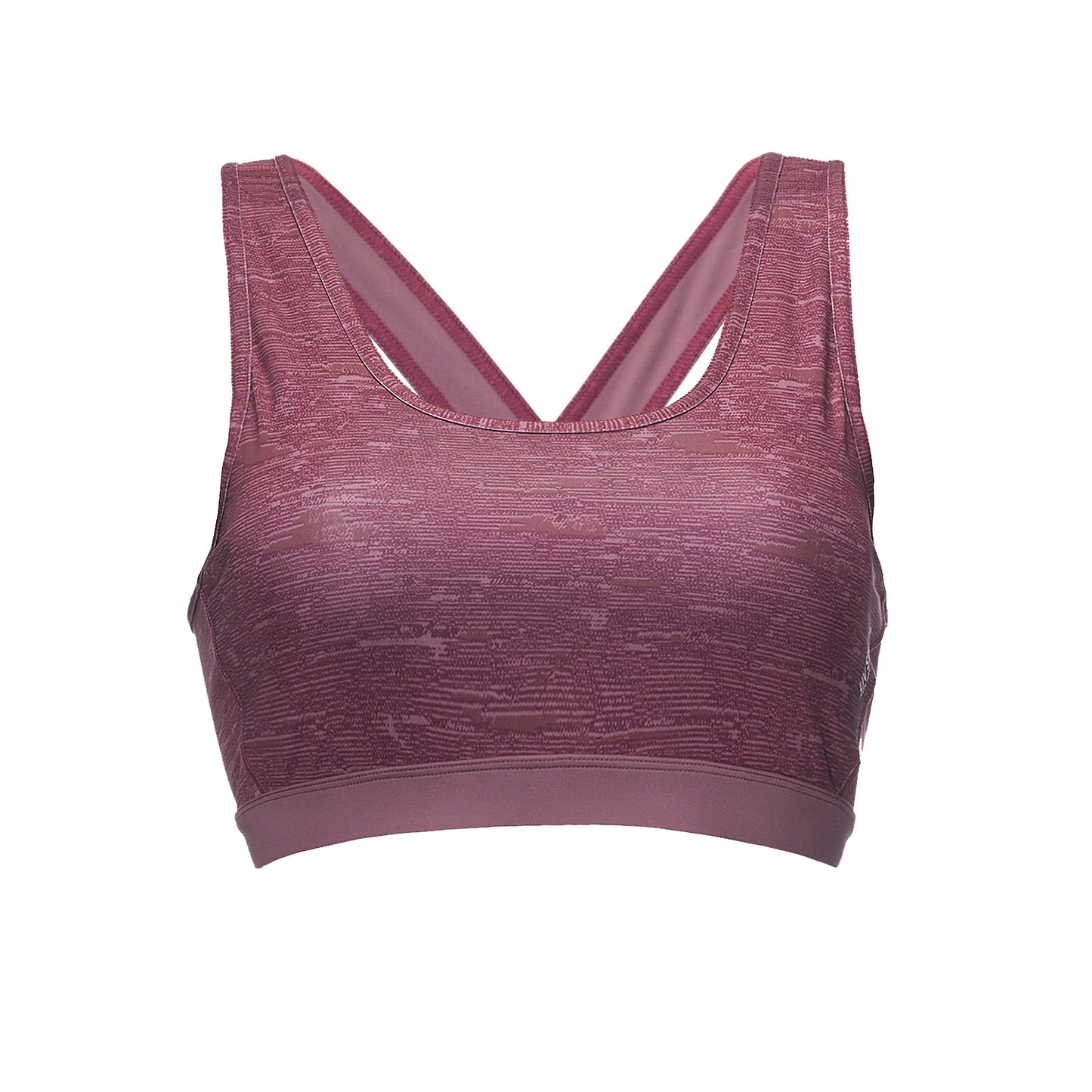 Peto Mujer In-Motion Crossback Bra Melange Lila Lippi