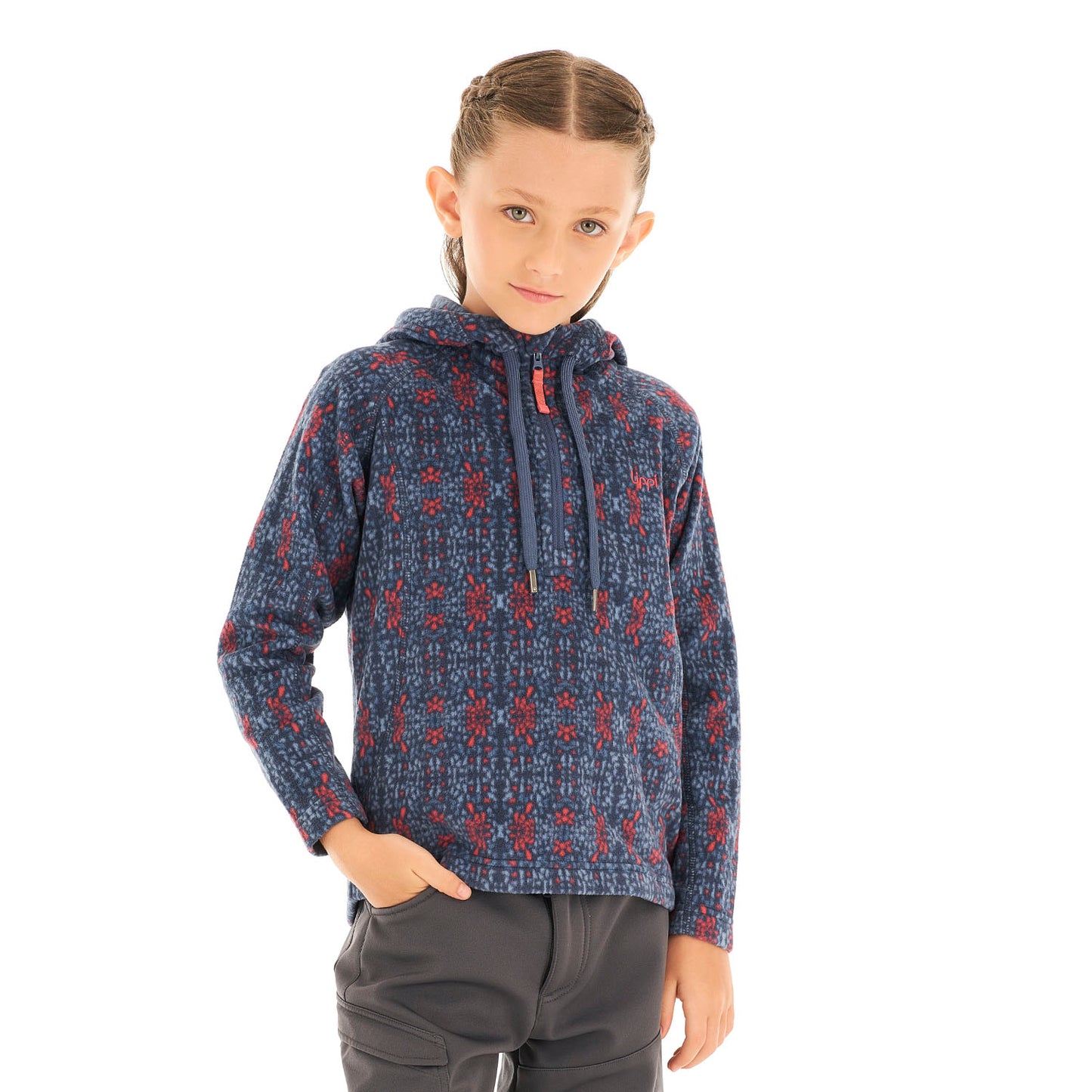 Chaqueta Niña Cold Day Therm-Pro Hoody Jacket Print Indigo Lippi