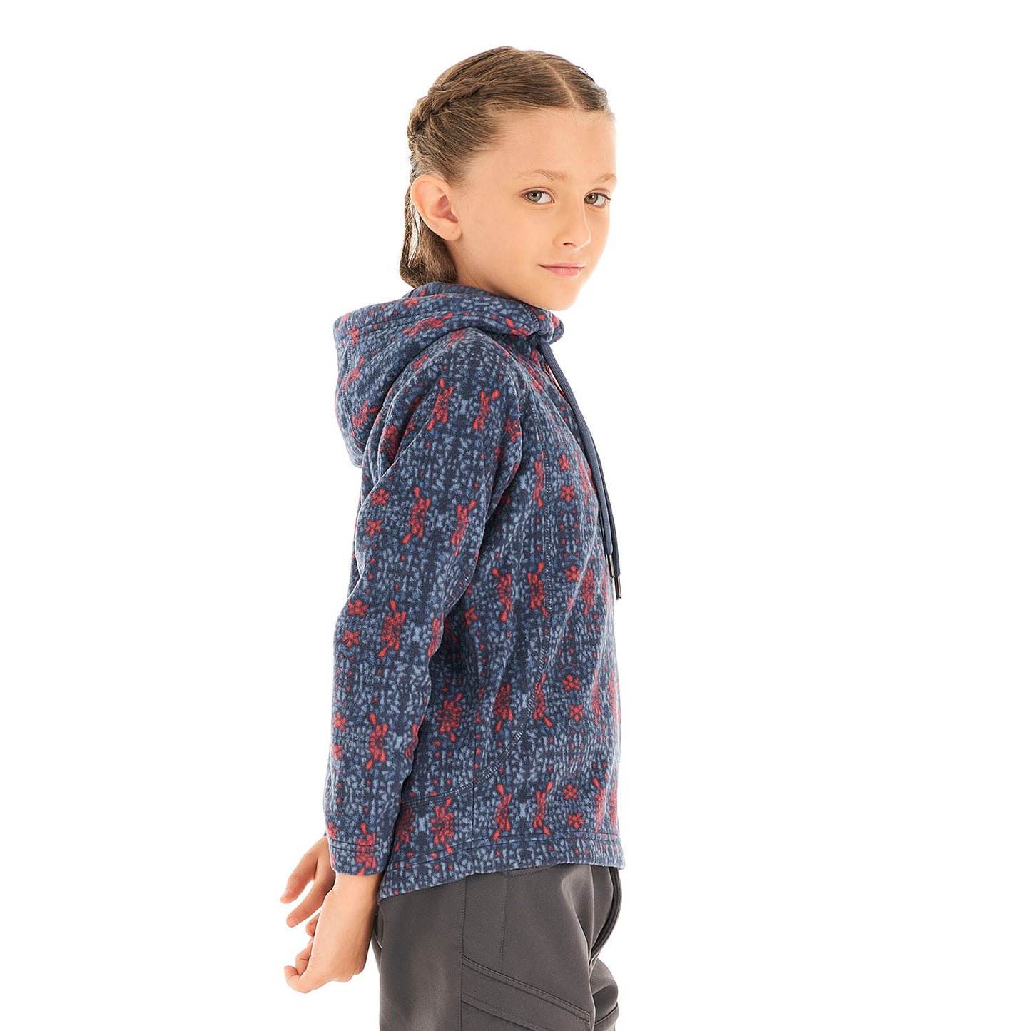 Chaqueta Niña Cold Day Therm-Pro Hoody Jacket Print Indigo Lippi