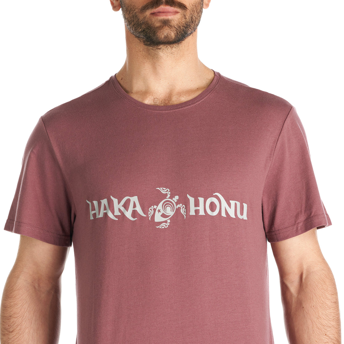 Polera Hombre Logo Palo Rosa Haka Honu