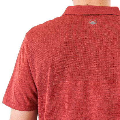 Polera Hombre B-Classic Seamless Polo Rojo Lippi