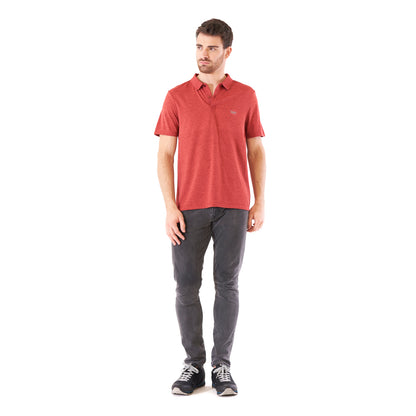 Polera Hombre B-Classic Seamless Polo Rojo Lippi