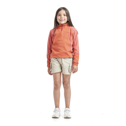 Short Niña Mini Just-Go Q-Dry Cargo Shorts Crudo Lippi