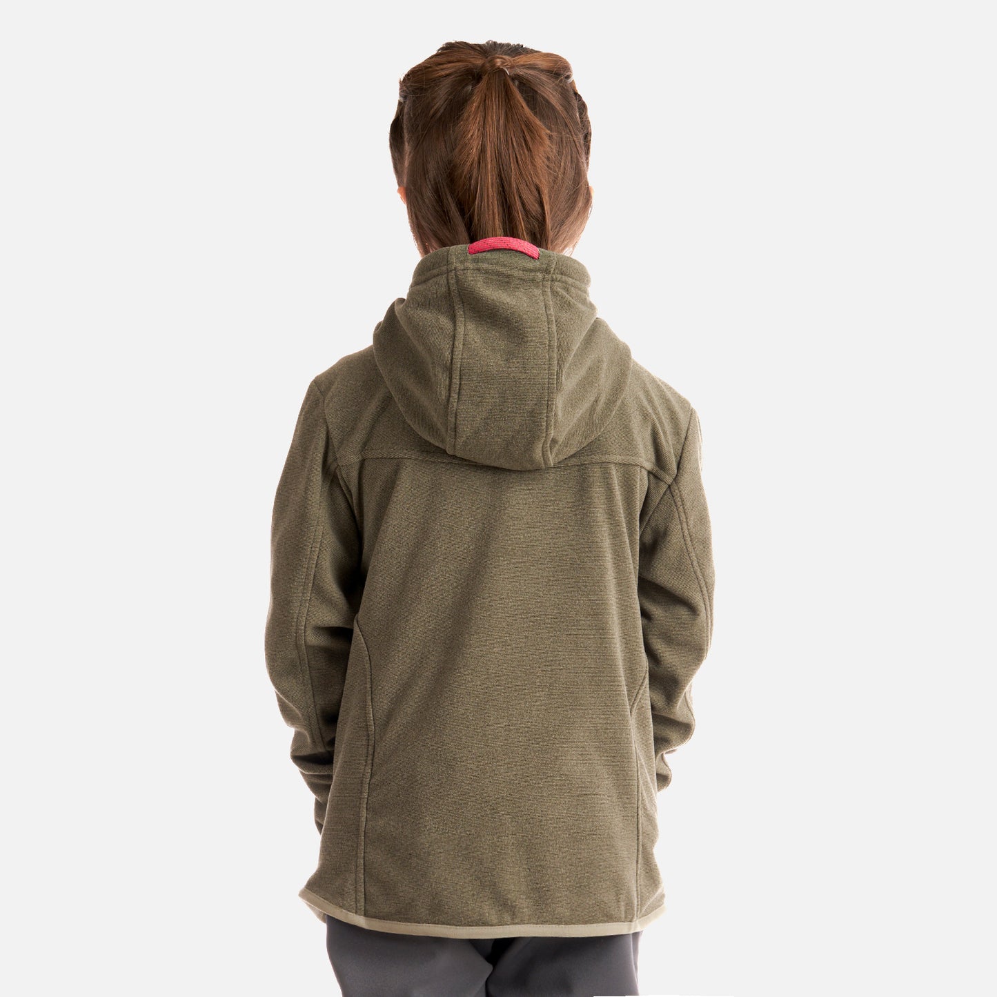 Poleron Niña Stripes Nano-F Full Zip Hoody Laurel Lippi