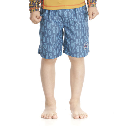 Traje de Baño Niño Aqua Swimwear Print Azul Lippi