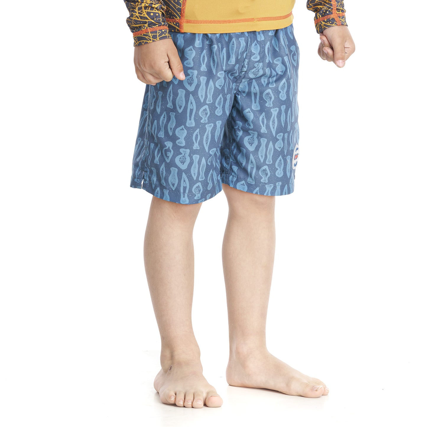 Traje de Baño Niño Aqua Swimwear Print Azul Lippi