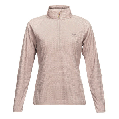 Poleron Mujer Jacaranda Nano-F 14 Zip Palo Rosa Lippi