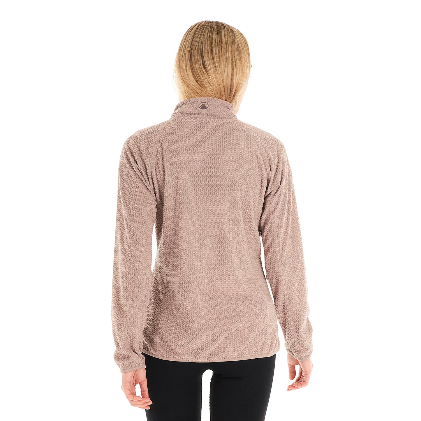 Poleron Mujer Jacaranda Nano-F 14 Zip Palo Rosa Lippi