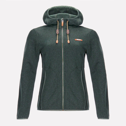 Chaqueta Mujer Alamo Blend-Pro Hoody Jacket Verde Grisaceo Lippi