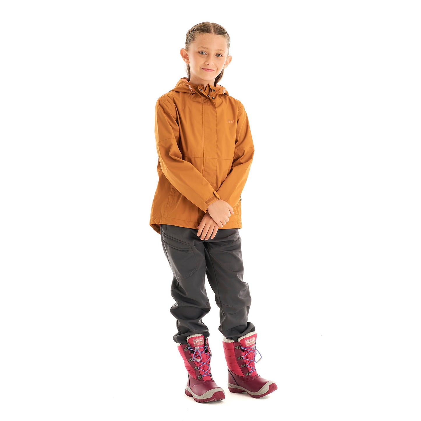 Chaqueta Niña Blizzard B-Dry Hoody Jacket Mostaza Lippi