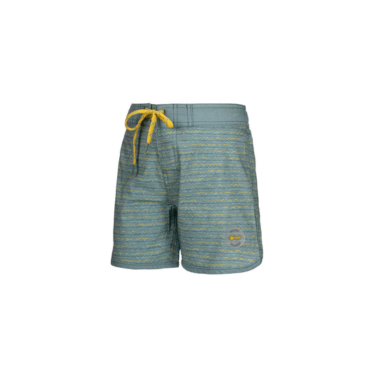 Traje de Baño Niña Mini Shark BoardShorts Print Verde Agua Lippi