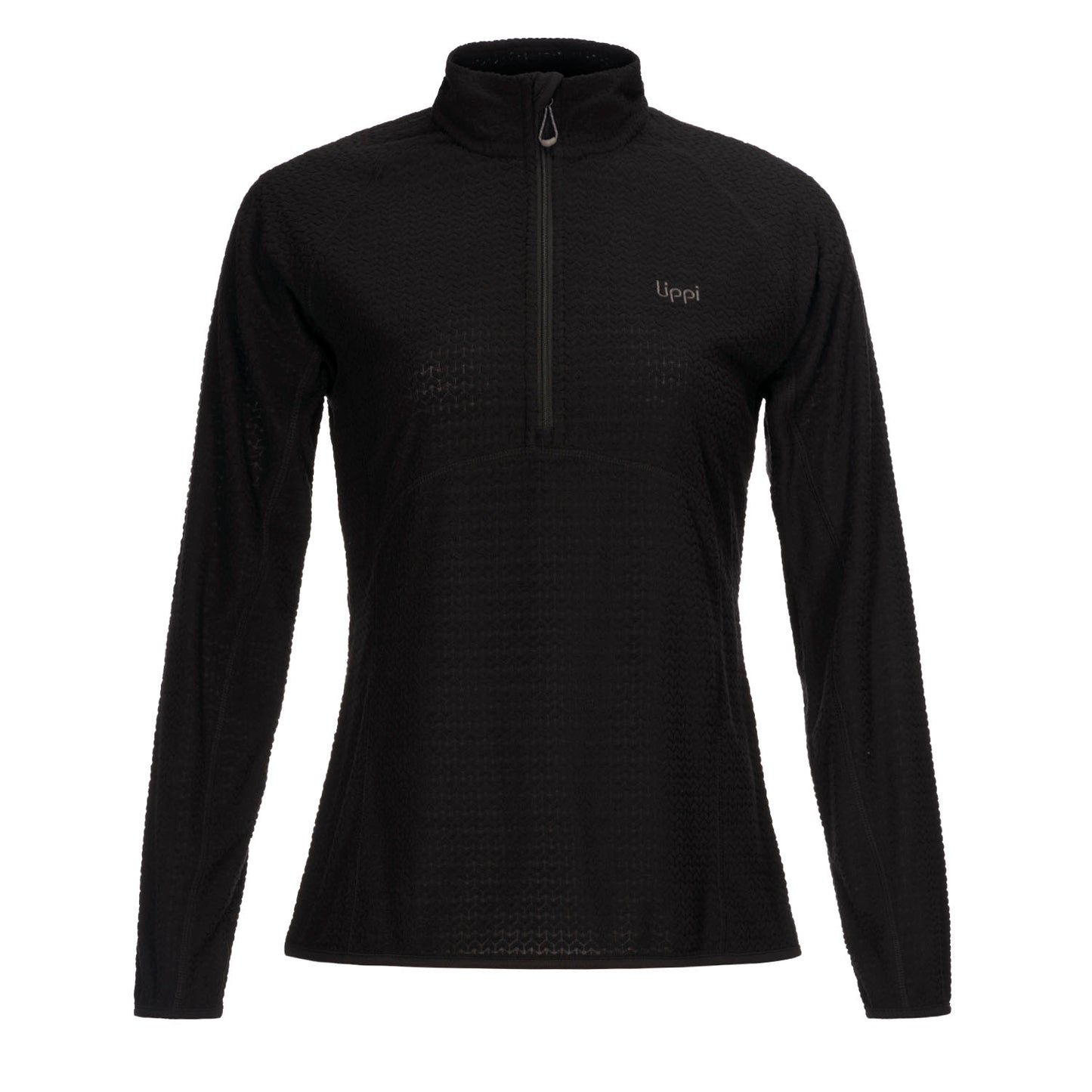 Poleron Mujer Jacaranda Nano-F 14 Zip Negro Lippi