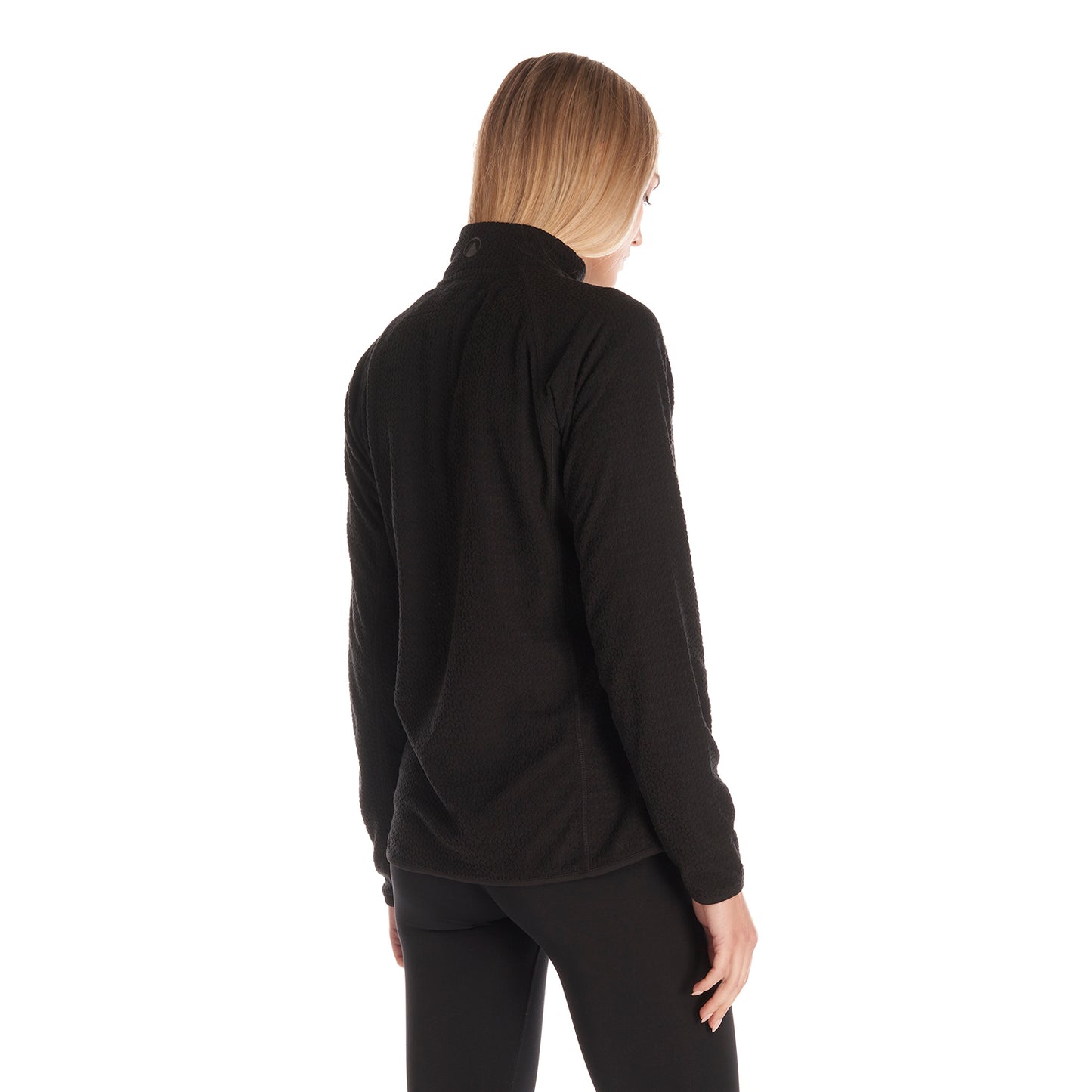 Poleron Mujer Jacaranda Nano-F 14 Zip Negro Lippi