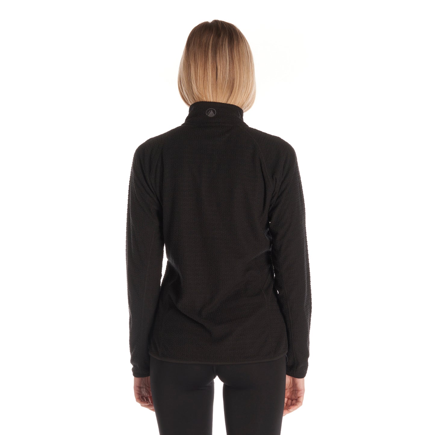 Poleron Mujer Jacaranda Nano-F 14 Zip Negro Lippi