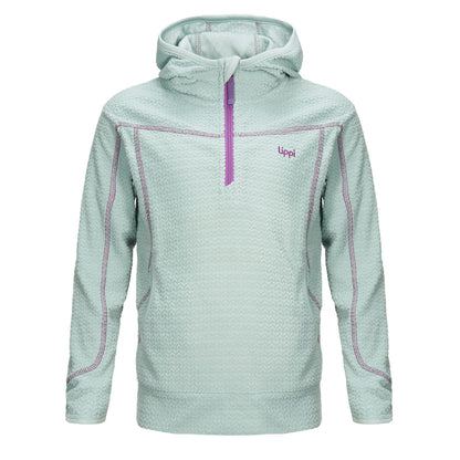 Poleron Niña Saltamontes Nano-F 14 Zip Hoody Jade Lippi