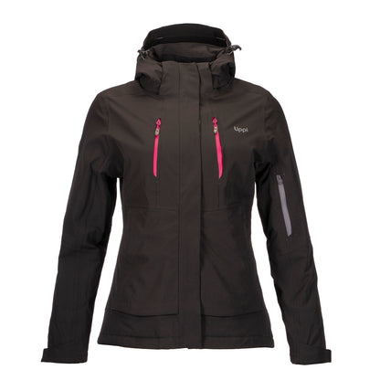 Chaqueta Mujer Andes B-Dry Hoody Jacket Negro Lippi