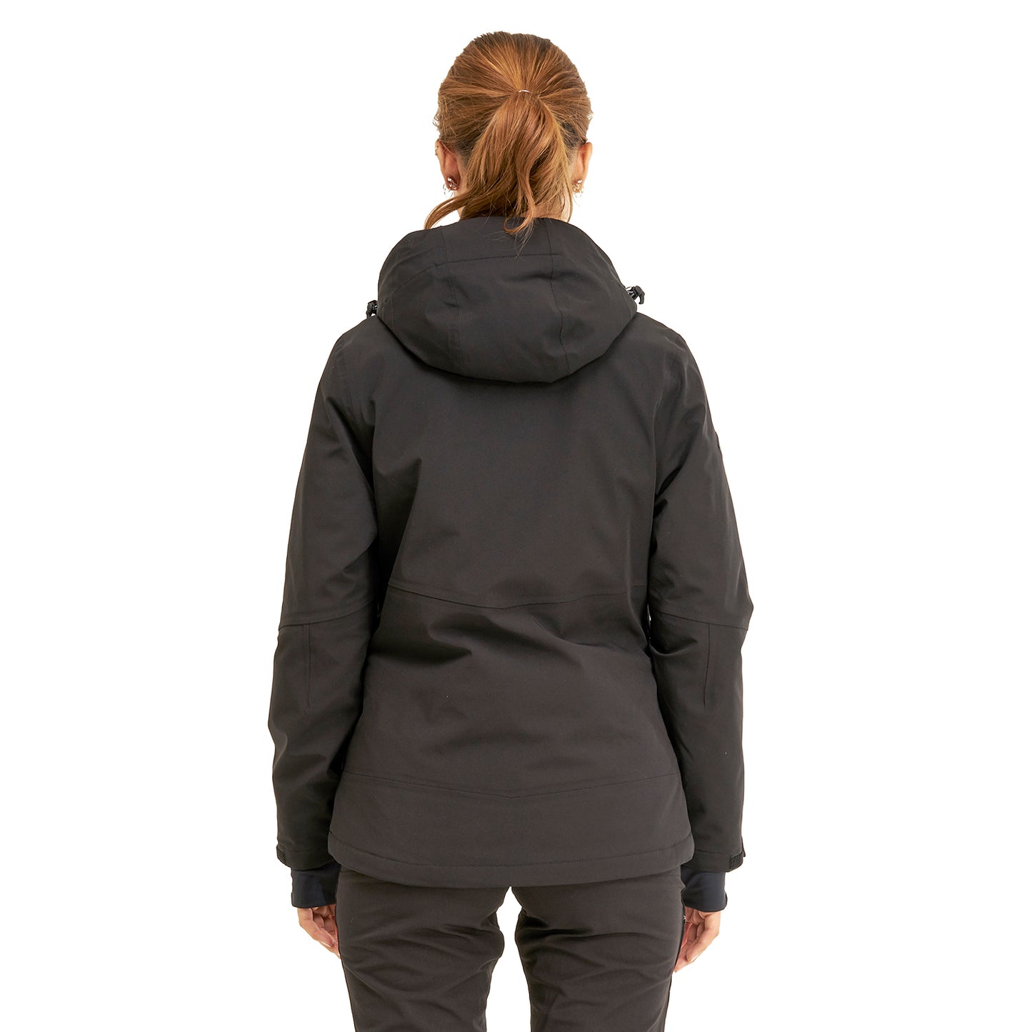 Chaqueta Mujer Andes B-Dry Hoody Jacket Negro Lippi