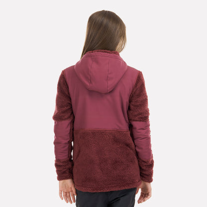 Chaqueta Teen Girl Bear Shaggy-Pro Hoody Jacket Burdeo Lippi