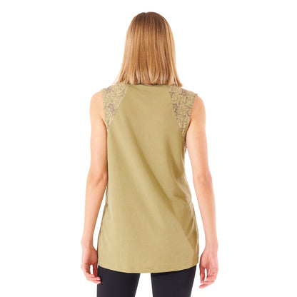 Polera Mujer Sunset T-Shirt Caqui Lippi