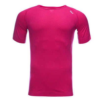 Primera Capa Hombre Skintec 1000 Seamless Short Sleeve Sangria Lippi