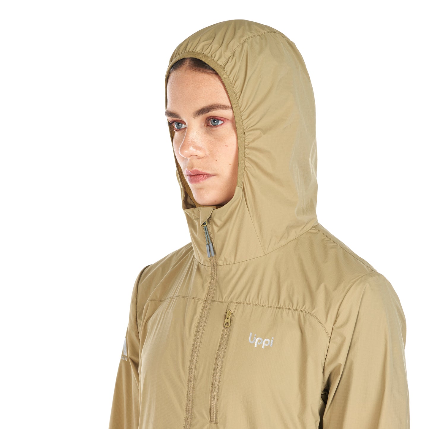 Chaqueta Mujer Spry WindBreaker Hoody Jacket Oliva Lippi