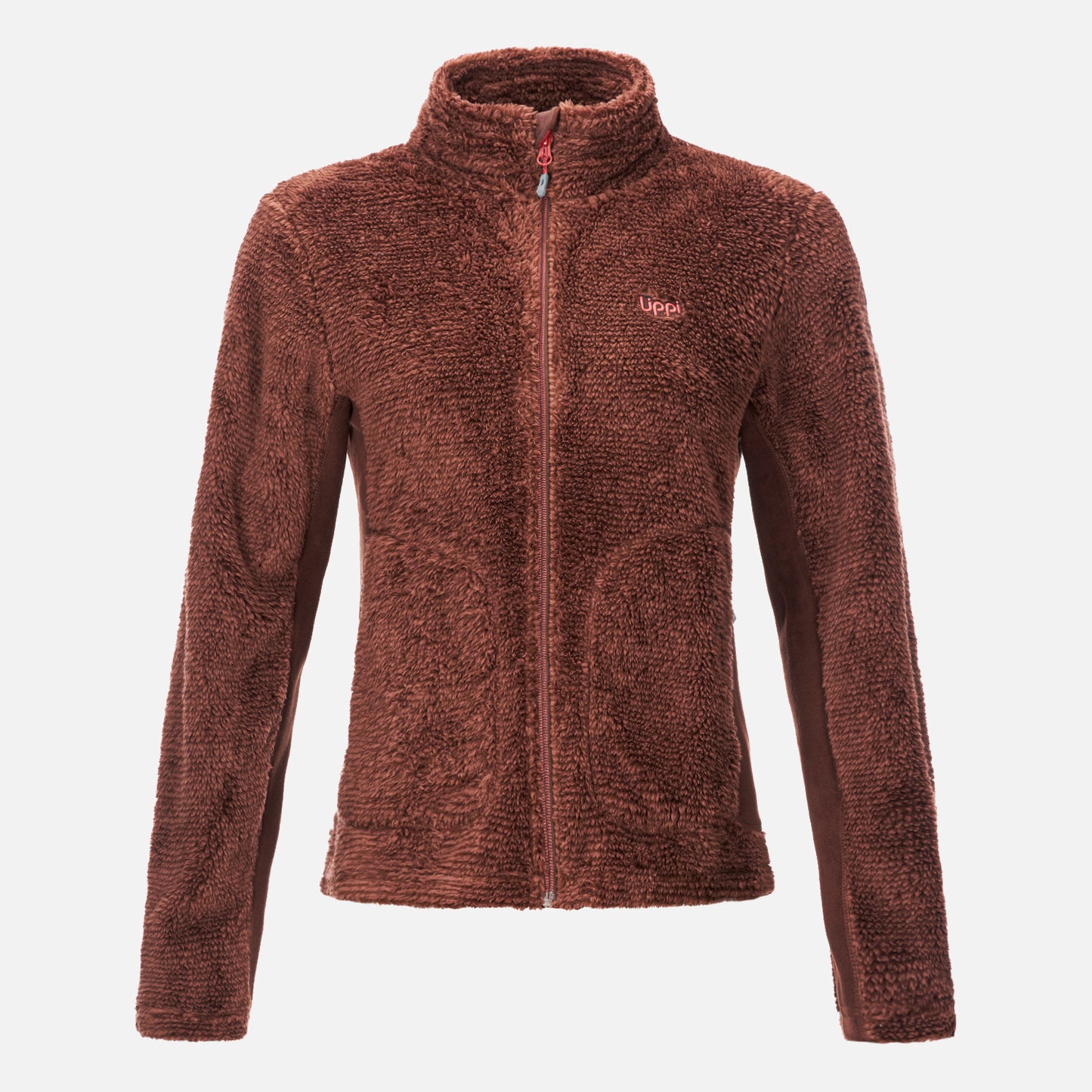 Poleron Mujer Ferret Shaggy-Pro Jacket Vino Lippi