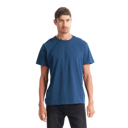 Polera Hombre Liquen Azul Marino Geography