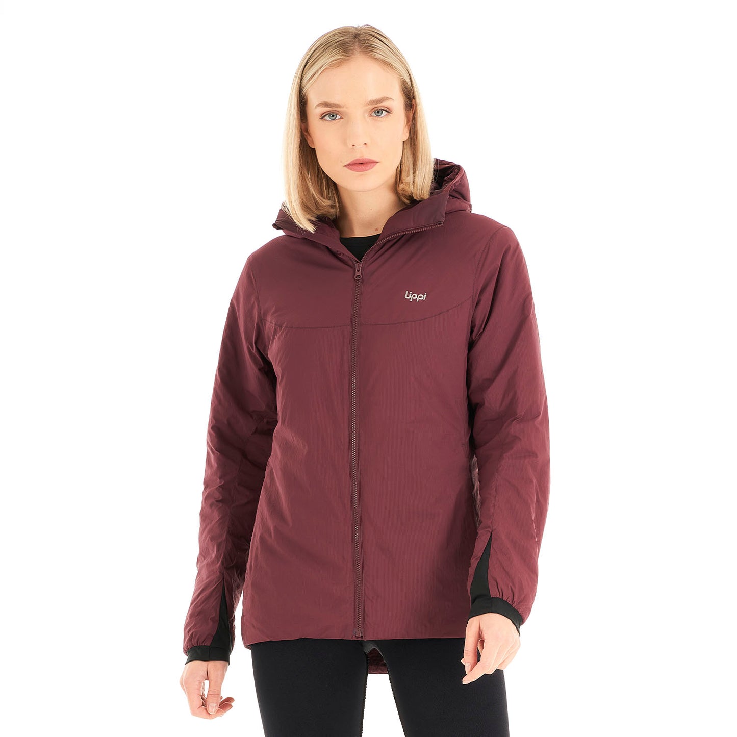 Chaqueta Mujer Spry Steam-Pro Hoody Jacket Burdeo Lippi